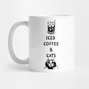 Iced Coffee & Cats Mug